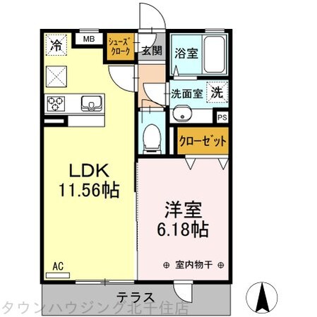ソレイユの物件間取画像